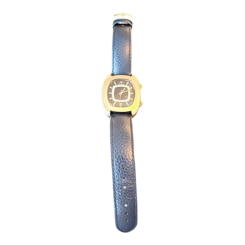 Montre Jaeger-LeCoultre Memovox blue dial alarm