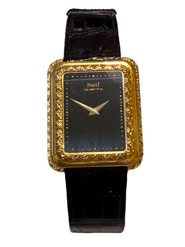 Montre Piaget œil de faucon or 18k