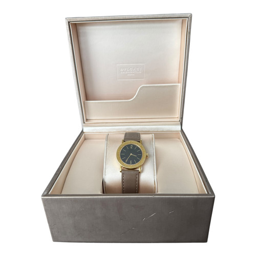 Montre Bulgari en or 750 BB GL 30mm