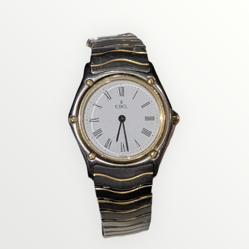 Montre Ebel Wave en or& acier pour dame