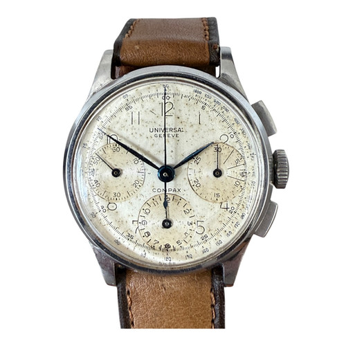 Montre Vintage Universal Genève Compax ref 5124