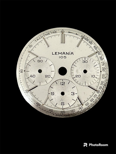 Cadran Lemania 105 chronographe
