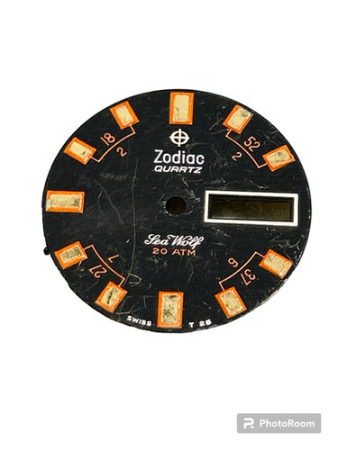 Cadran Zodiac Sea Wolf 20 ATM quartz