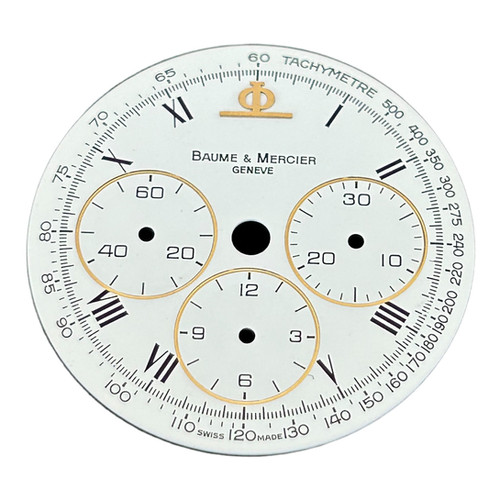 Cadran Baume & Mercier chronographe 28,5mm