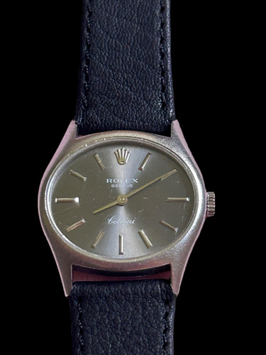 Montre Rolex cellini or blanc 18k