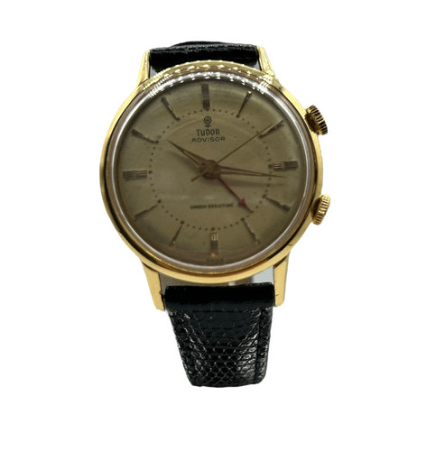 Montre Tudor cricket or 18k vintage