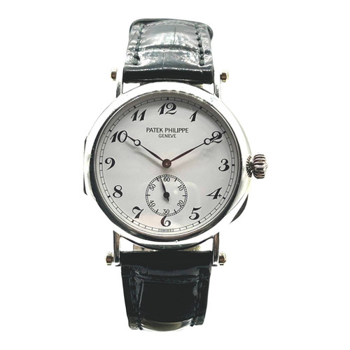 Montre Patek Philippe Calatrava Officier 150th anniversaire en platine