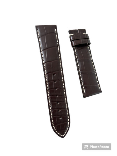 Bracelet Longines alligator 22x20mm