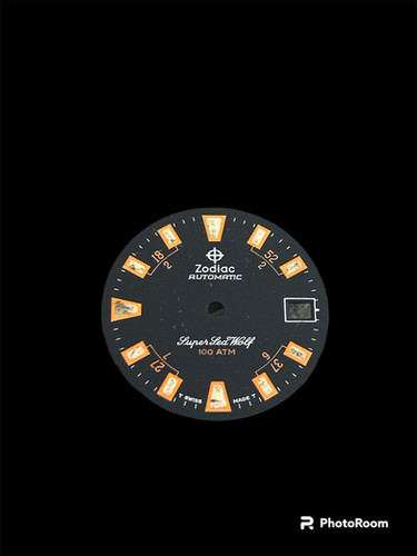 Cadran Dial Zodiac Super sea Wolf 100 ATM
