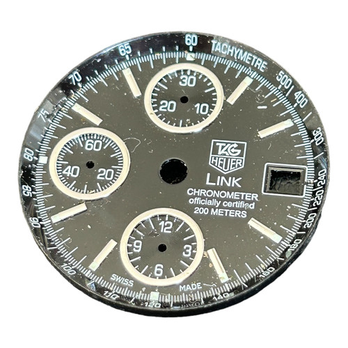Cadran Tag Heuer Link chronographe chronometer