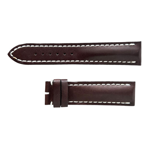 Bracelet Breitling cuir marron  22/20mm