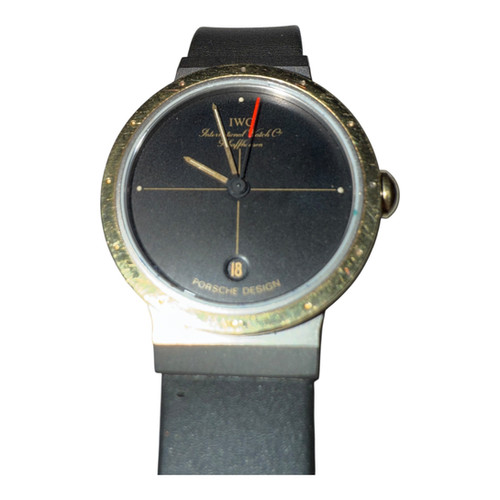 Montre IWC Porsche Design lunette or 18k & titane