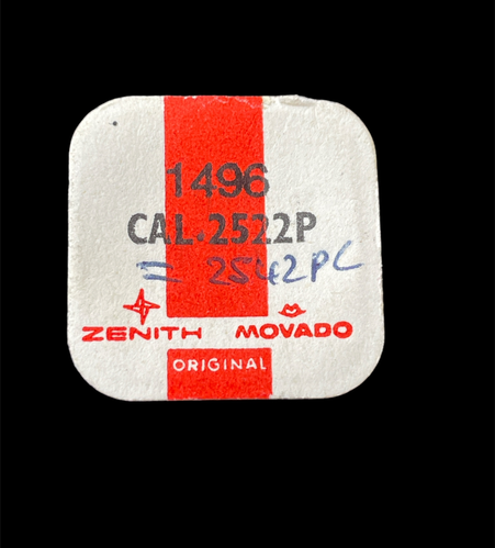 Fournitures Zenith cal 2542PC