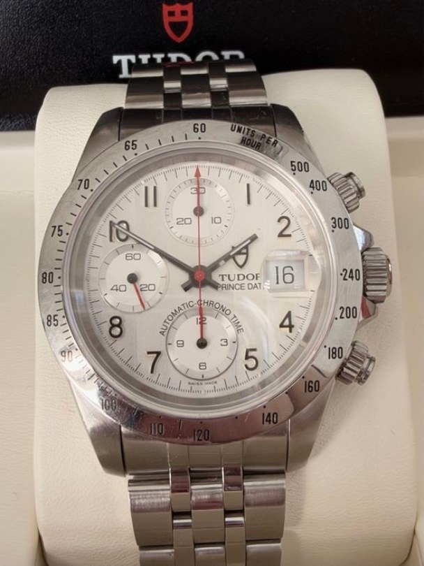 Tudor Prince Date Chronograph - Acier