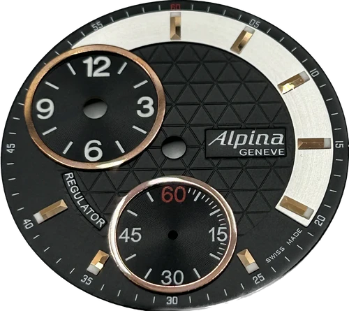 Alpina Regulator Zifferblatt