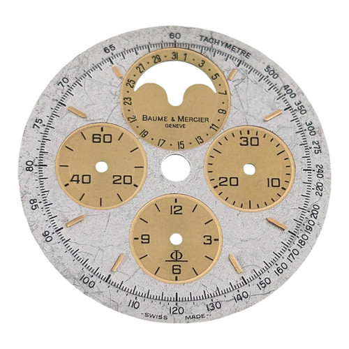 Baume & Mercier chronograph moonphase dial 28.5mm