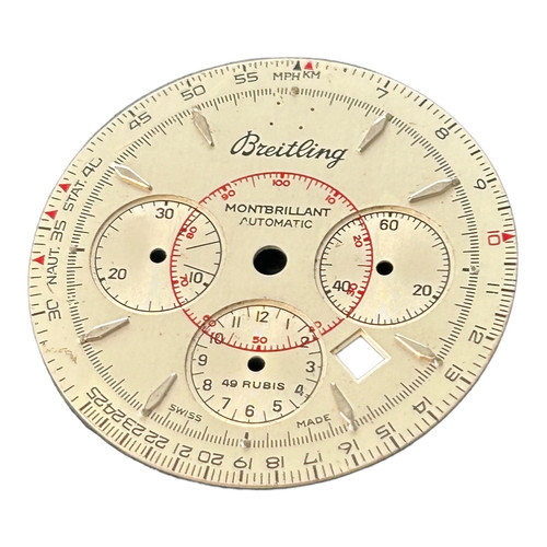 Breitling Montbrillant chronograph dial