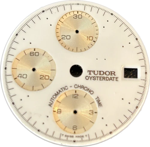 Tudor oysterdate chronograph dial