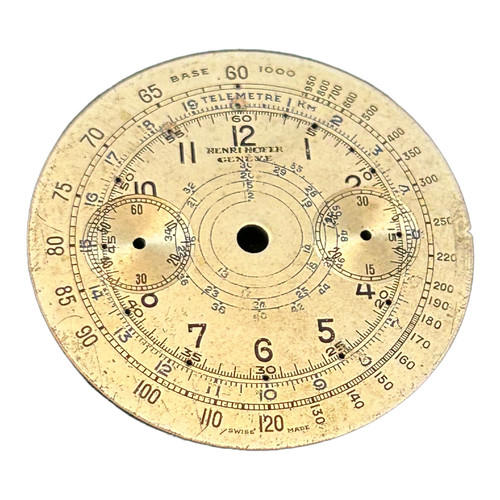 Chronograph dial henri hofer 33Ø