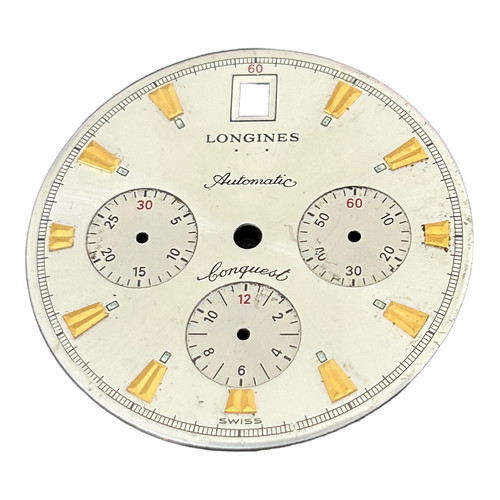 Quadrante Longines automatic Conquest cronografo 31,4mm