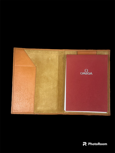 Taccuino in pelle Omega