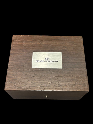 Scatola Box Girard-Perregaux in legno
