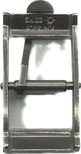 Fibbia Omega acciaio inox 12mm