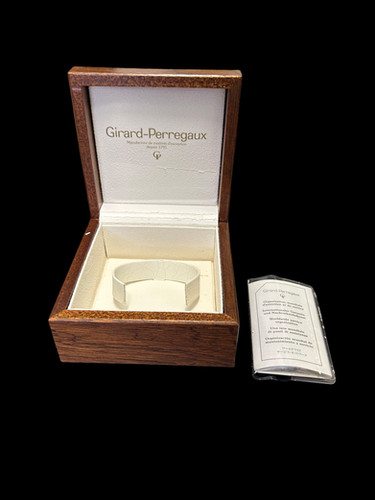 Scatola Box Girard-Perregaux in legno